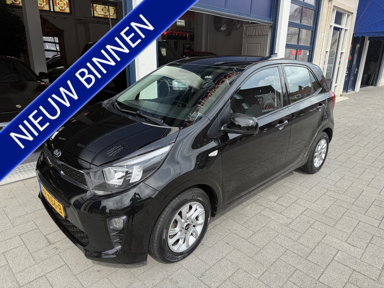 Kia Picanto - 1.0 CVVT ComfortPlusLine Navigator NAVI/CAMERA/AIRCO - AutoWereld.nl