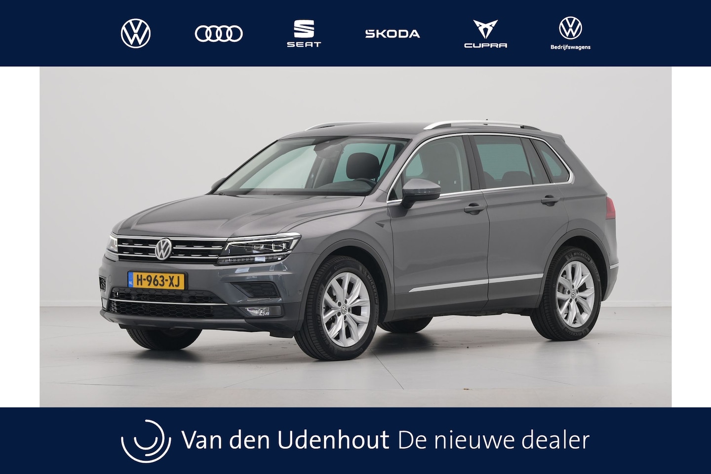 Volkswagen Tiguan - 1.5 TSI ACT 150pk DSG Highline Navigatie Wegkl. trekhaak Stoelverwarming Virtual Cockpit 2 - AutoWereld.nl