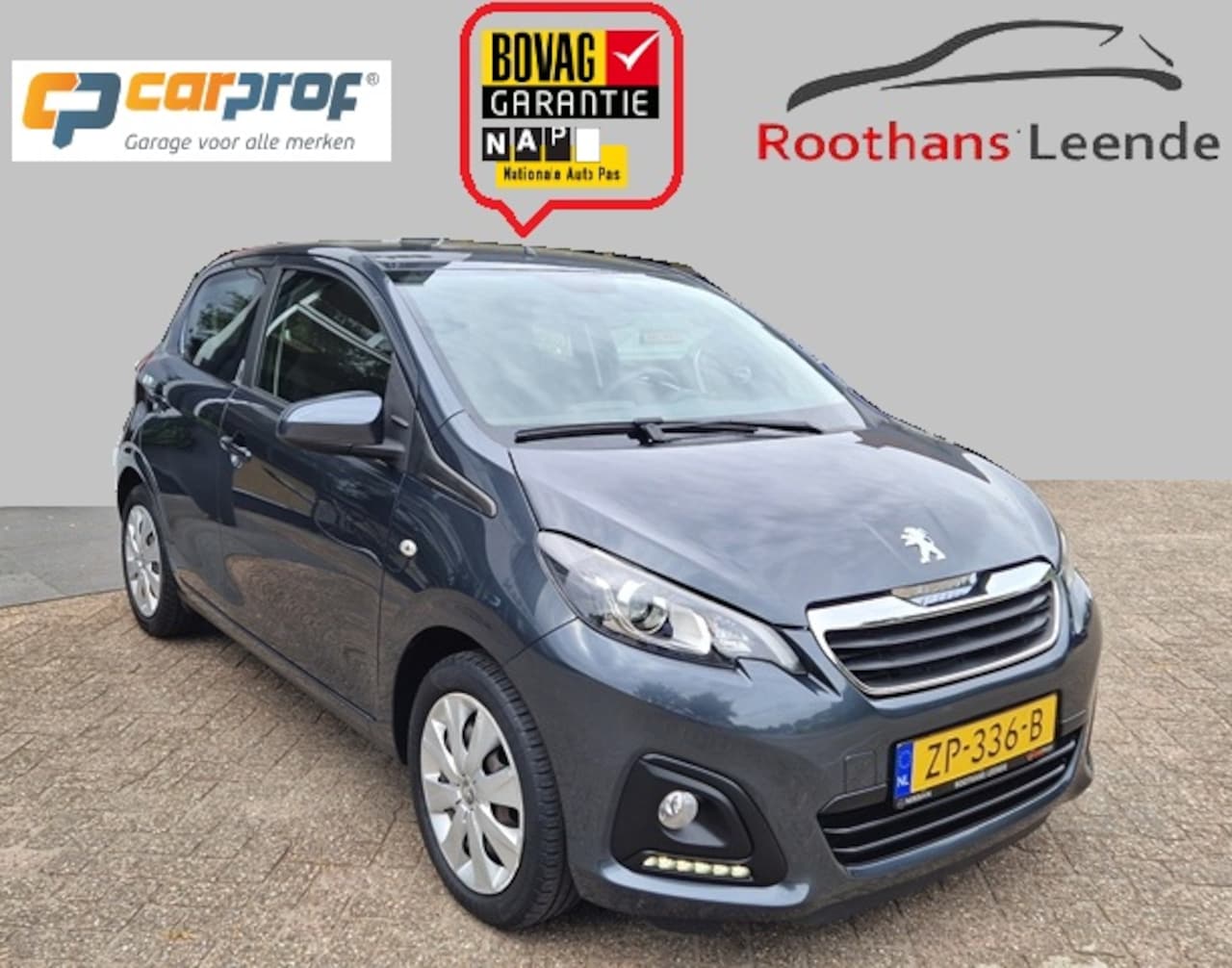 Peugeot 108 - 1.0 72PK e-VTi 5Drs Active - Airco - AutoWereld.nl