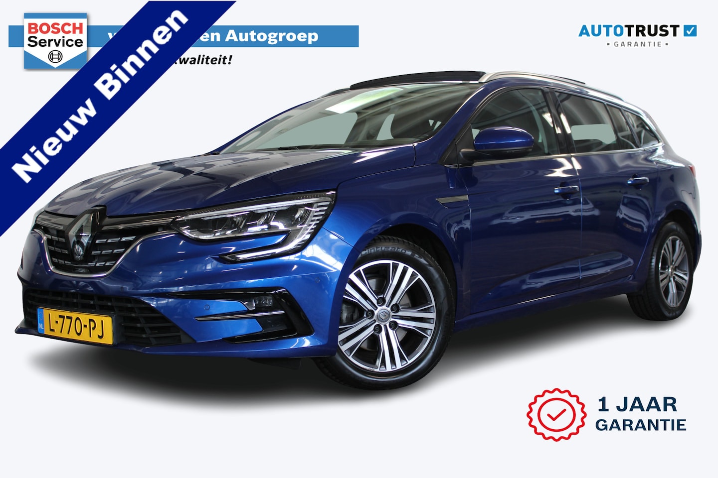 Renault Mégane Estate - 1.3 TCe Intens | Incl. 12 maanden garantie | Adaptieve cruise control | Apple carplay/Andr - AutoWereld.nl
