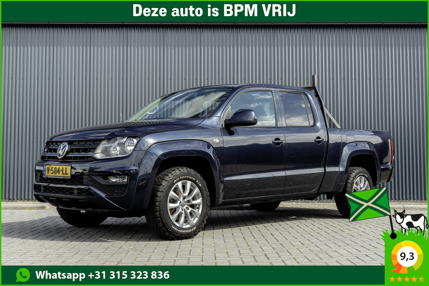 Volkswagen Amarok - 3.0TDI V6 | X-lang | 5-Persoons | 3T Trekgewicht | Cruise | 4Motion | Airco | Euro 6 - AutoWereld.nl