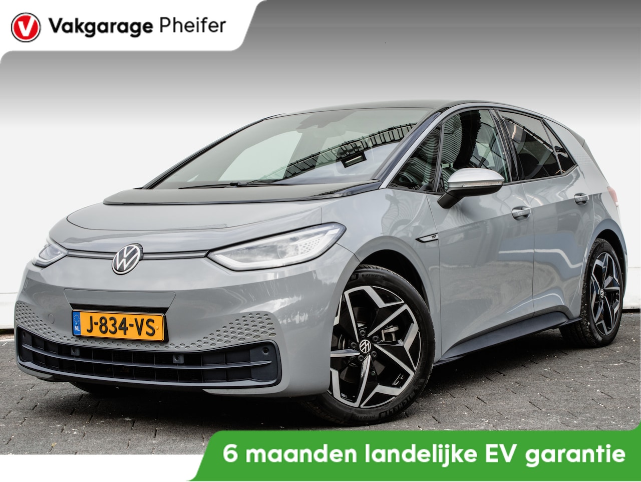 Volkswagen ID.3 - First Plus 58 kWh Adapt. cruise/ Matrix LED/ Camera/ Stuur + stoelverwarming/ Carplay/ 19" - AutoWereld.nl