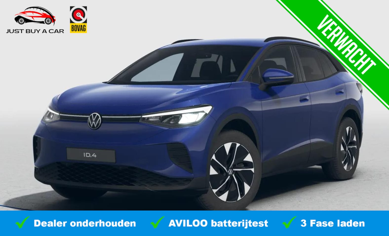 Volkswagen ID.4 - Pro Business 77 kWh 204PS / verwarmde voorstoelen / 19 Inch / Fabrieksgarantie - AutoWereld.nl