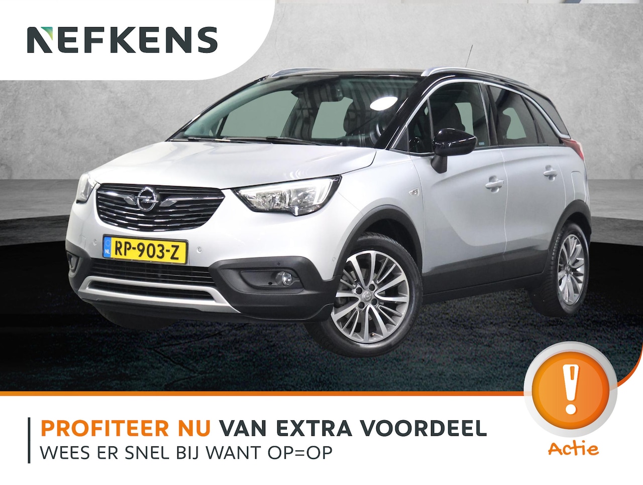 Opel Crossland X - 1.2 110PK Turbo Innovation | AppleCarPlay/AndroidAuto | Panoramadak | Camera | AGR Stoelen - AutoWereld.nl
