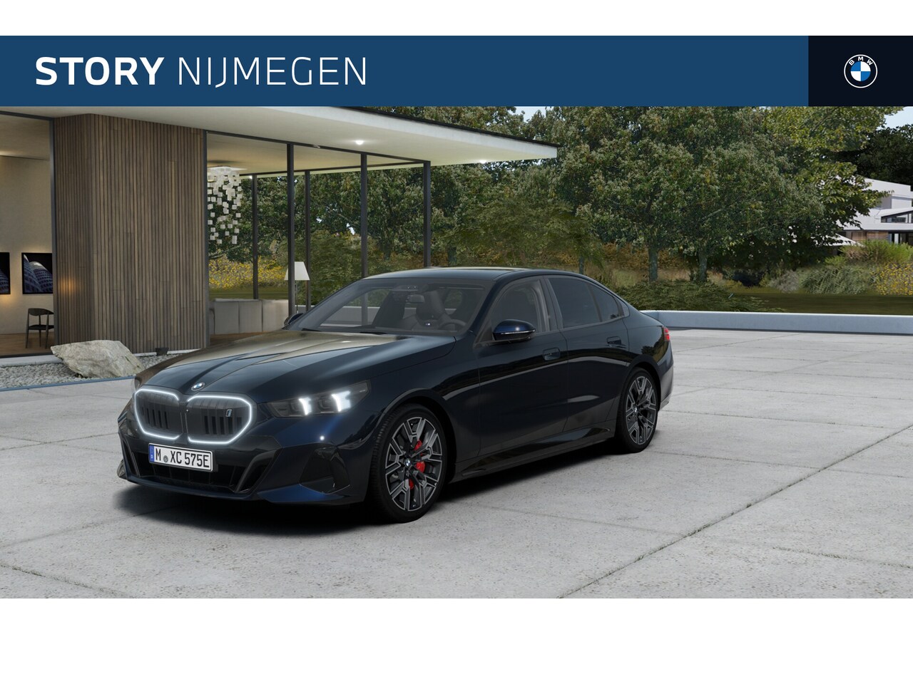 BMW i5 - eDrive40 M Sport Edition 84 kWh / Panoramadak / Adaptieve LED / Verwarmd stuurwiel / Bower - AutoWereld.nl