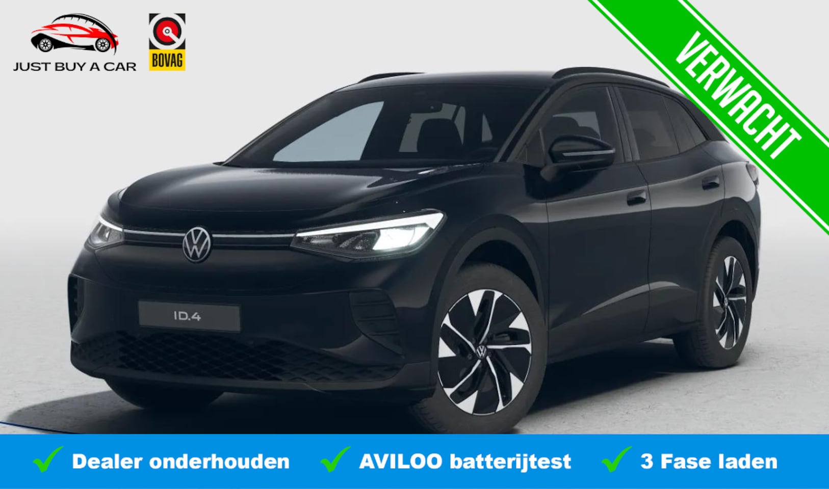 Volkswagen ID.4 - Pro Business 77 kWh 204PS / verwarmde voorstoelen / 19 Inch / Fabrieksgarantie - AutoWereld.nl