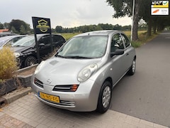 Nissan Micra - 1.2 Visia , ELEKT PAKKET, CENTRALE DEURVERGRENDELING , MULTIFUNCTIONEEL STUUR, MET APK
