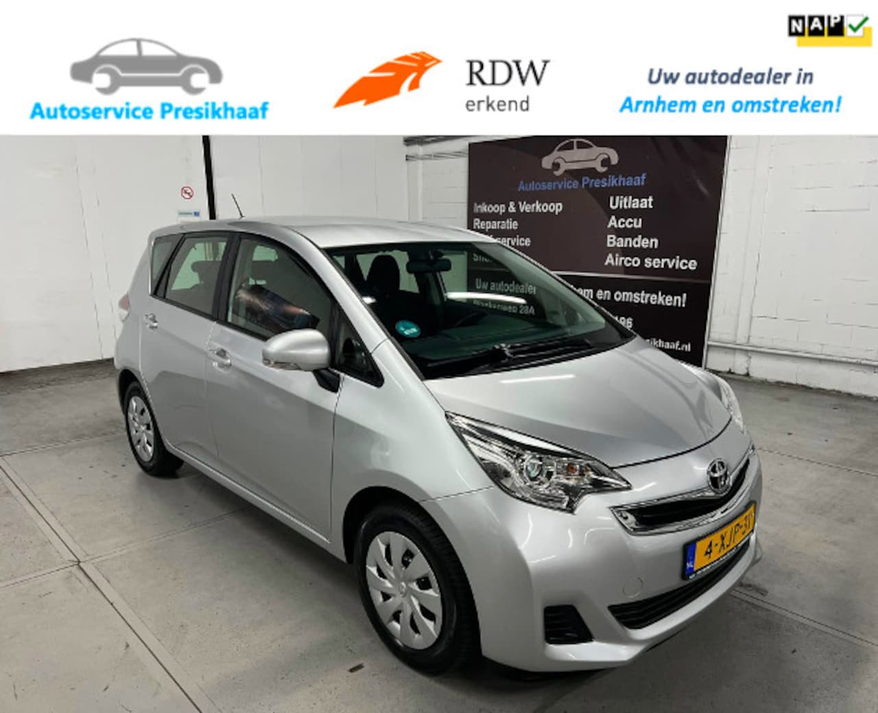 Toyota Verso S - 1.3 VVT-i Aspiration Automaat - AutoWereld.nl