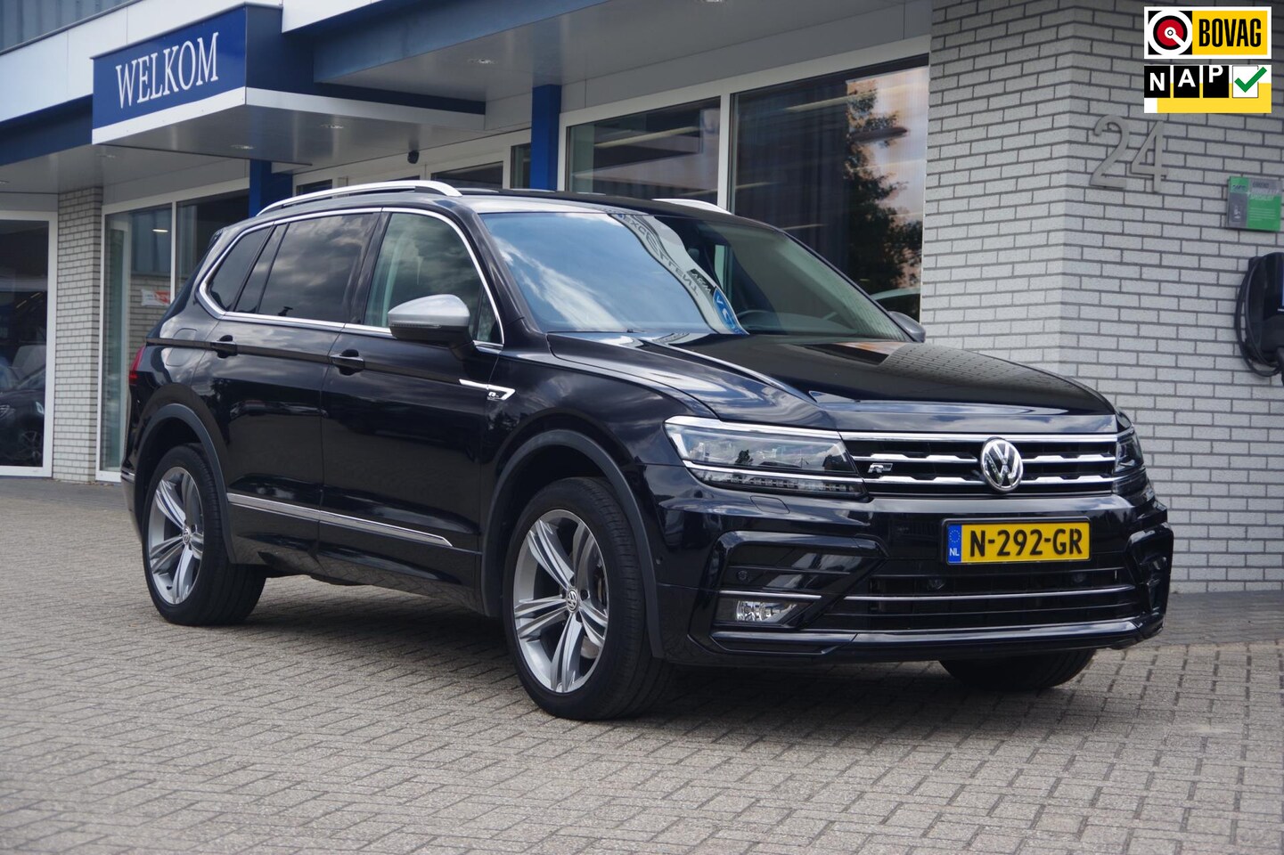 Volkswagen Tiguan Allspace - 2.0 TSI 4Motion Highline Business R 7p. Camera Cruise Stoel/stuurverwarming - AutoWereld.nl