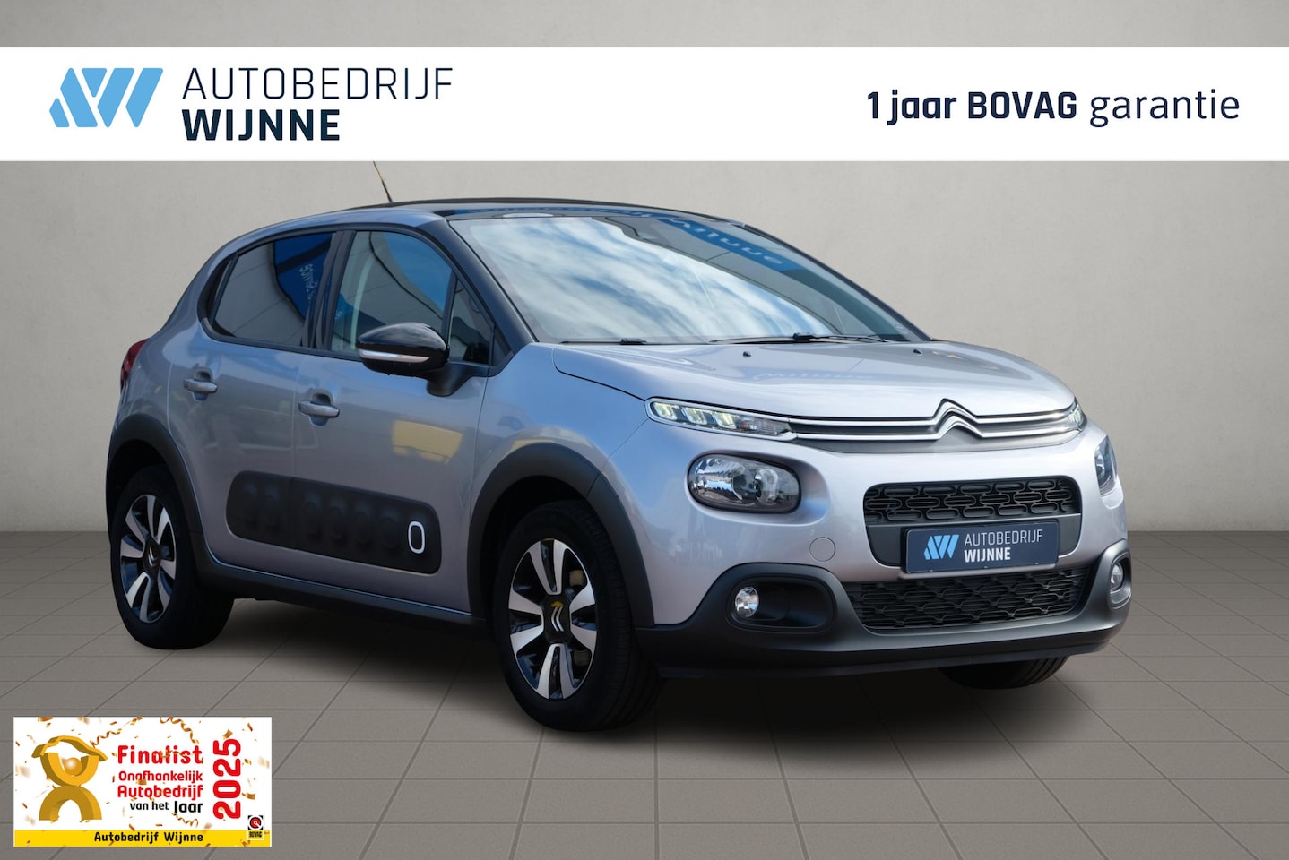 Citroën C3 - 1.2 82pk Shine | App Connect | Climate | Cruise | Panoramadak | Stoelverwarming | PDC - AutoWereld.nl