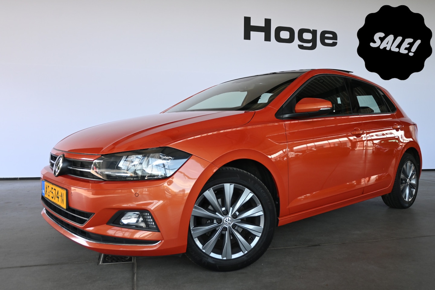 Volkswagen Polo - 1.0 TSI Highline Clima Panoramadak Stoelverwarming Carplay Rijklaarprijs Inruil Mogelijk! - AutoWereld.nl