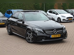 Mercedes-Benz C-klasse - 180 Business Solution AMG / Trekhaak / Panoramadak / 360Camera / Leder / 18'' / Navigatie
