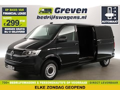 Volkswagen Transporter - 2.0 TDI 150PK L2H1 DSG Automaat Airco Cruise Carplay 2xSchuifdeur 3 Persoons Omvormer PDC