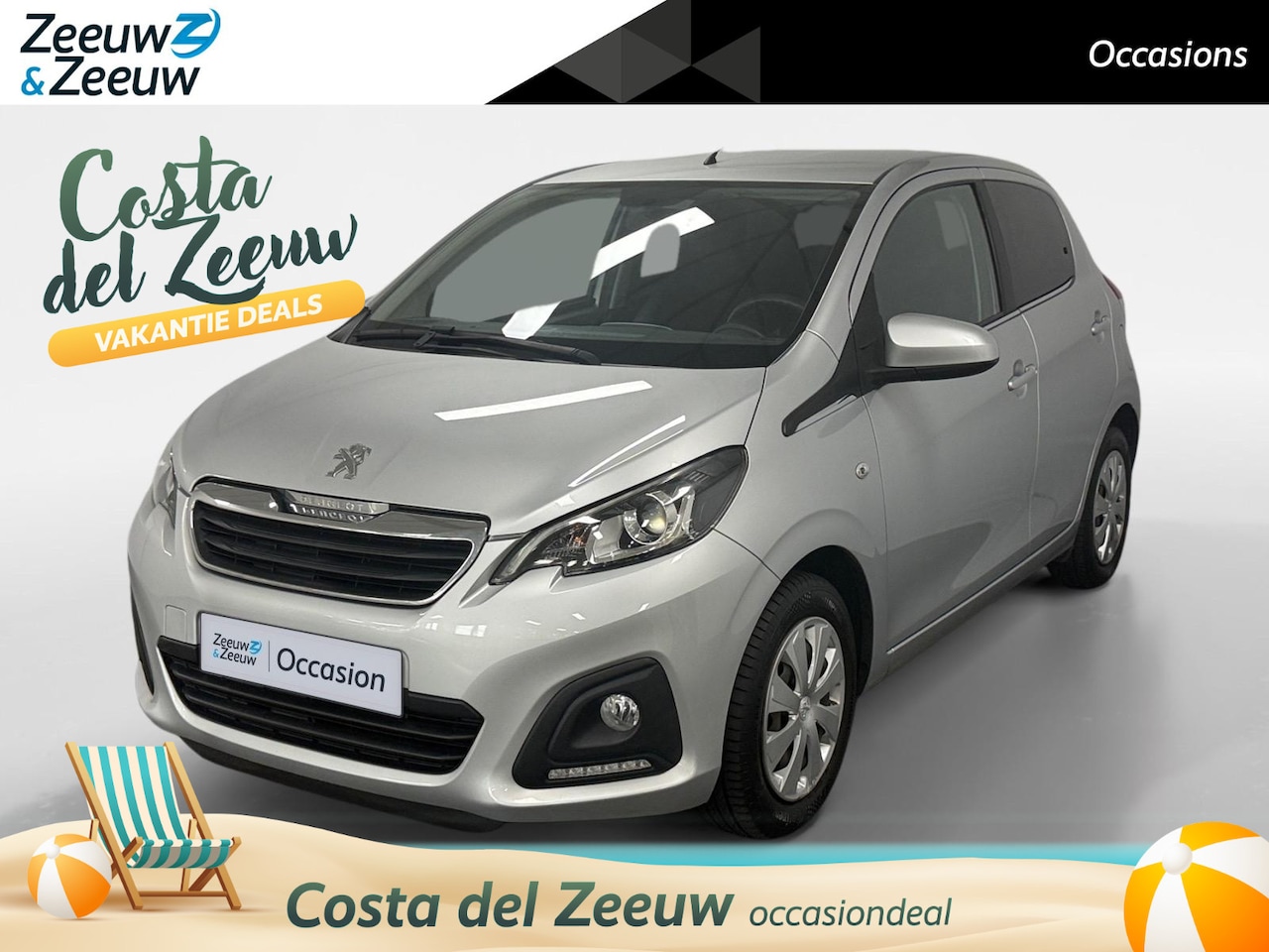 Peugeot 108 - 1.0 e-VTi Active AIRCO BLUETOOTH 5 DEURS CENTRAAL VERGRENDELING 12 MAANDEN GARANTIE ZEER M - AutoWereld.nl