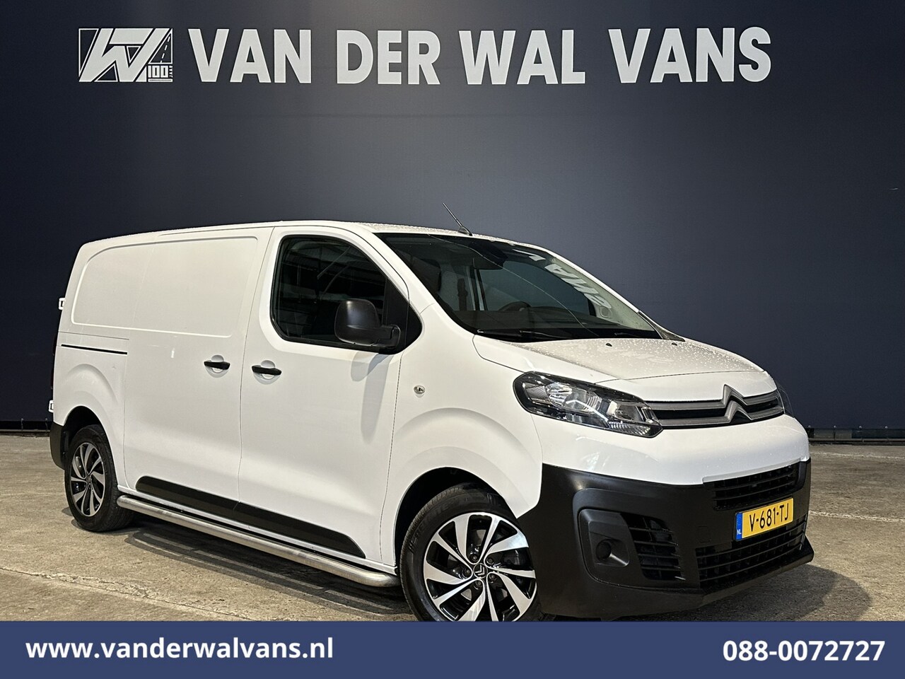 Citroën Jumpy - 2.0 BlueHDI 123pk L2H1 Euro6 Airco | 2500kg Trekhaak | LM velgen | Sidebars | Parkeersenso - AutoWereld.nl