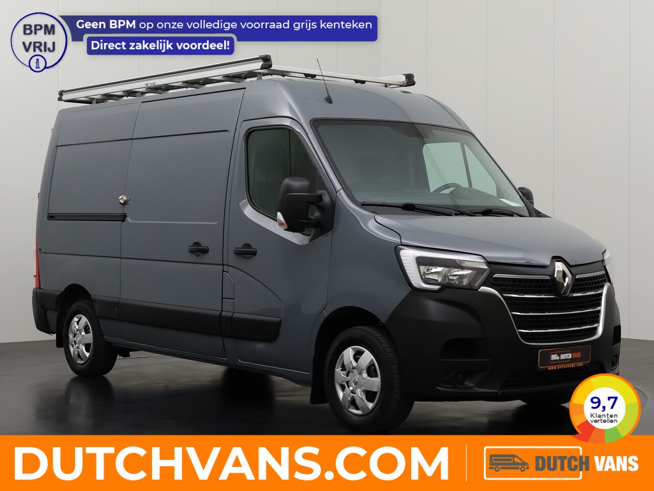 Renault Master - 2.3DCi 135PK L2H2 | Imperiaal | Trekhaak | Navigatie | 3-Persoons | Airco | Cruise - AutoWereld.nl