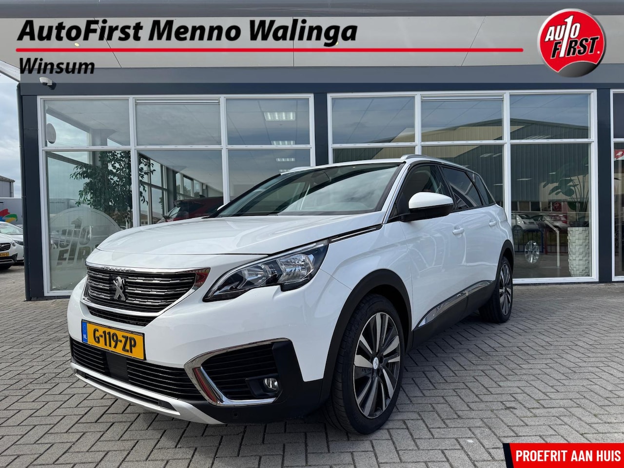Peugeot 5008 - 1.2 PureTech Blue Lease Premium|Distributie vervangen|Automaat||Camera|Navi| - AutoWereld.nl