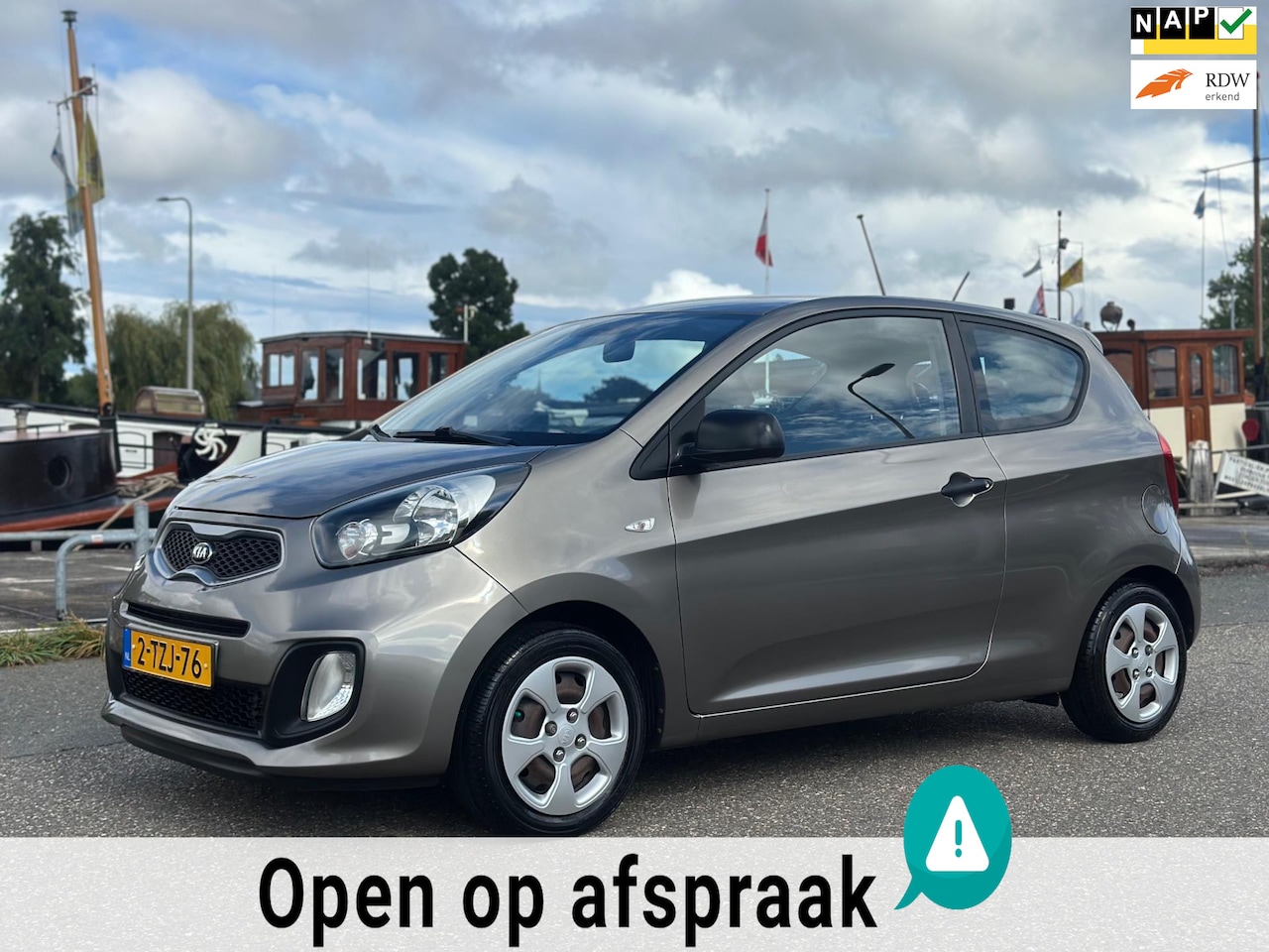 Kia Picanto - 1.0 CVVT 1E EIG AIRCO DEALER ONDERHOUDEN - AutoWereld.nl