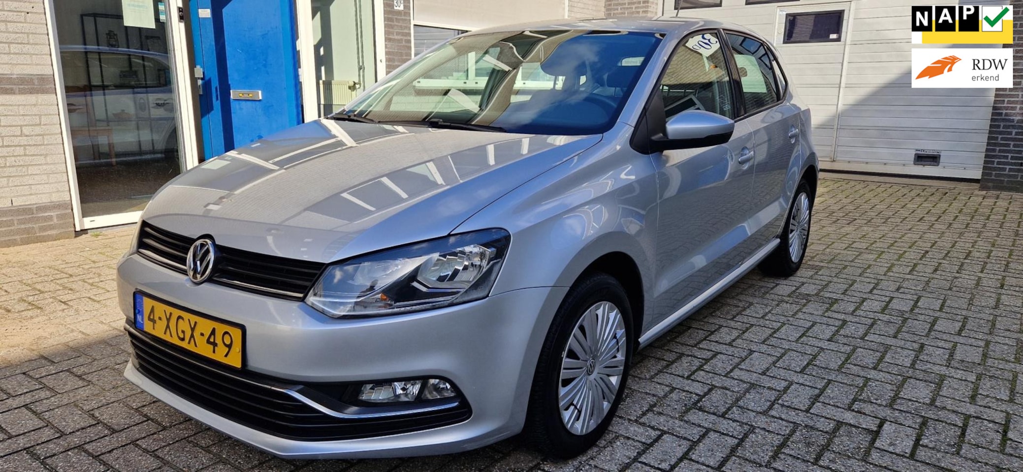 Volkswagen Polo - 1.4 TDI 5 drs Euro 6 Airco Navi Dealer Onderhoud Inruil Mogelijk - AutoWereld.nl