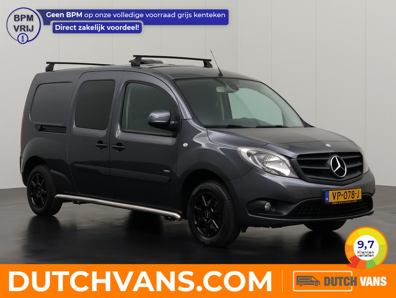 Mercedes-Benz Citan - BlueEFFICIENCY Extra Lang | Airco | Cruise | Trekhaak - AutoWereld.nl