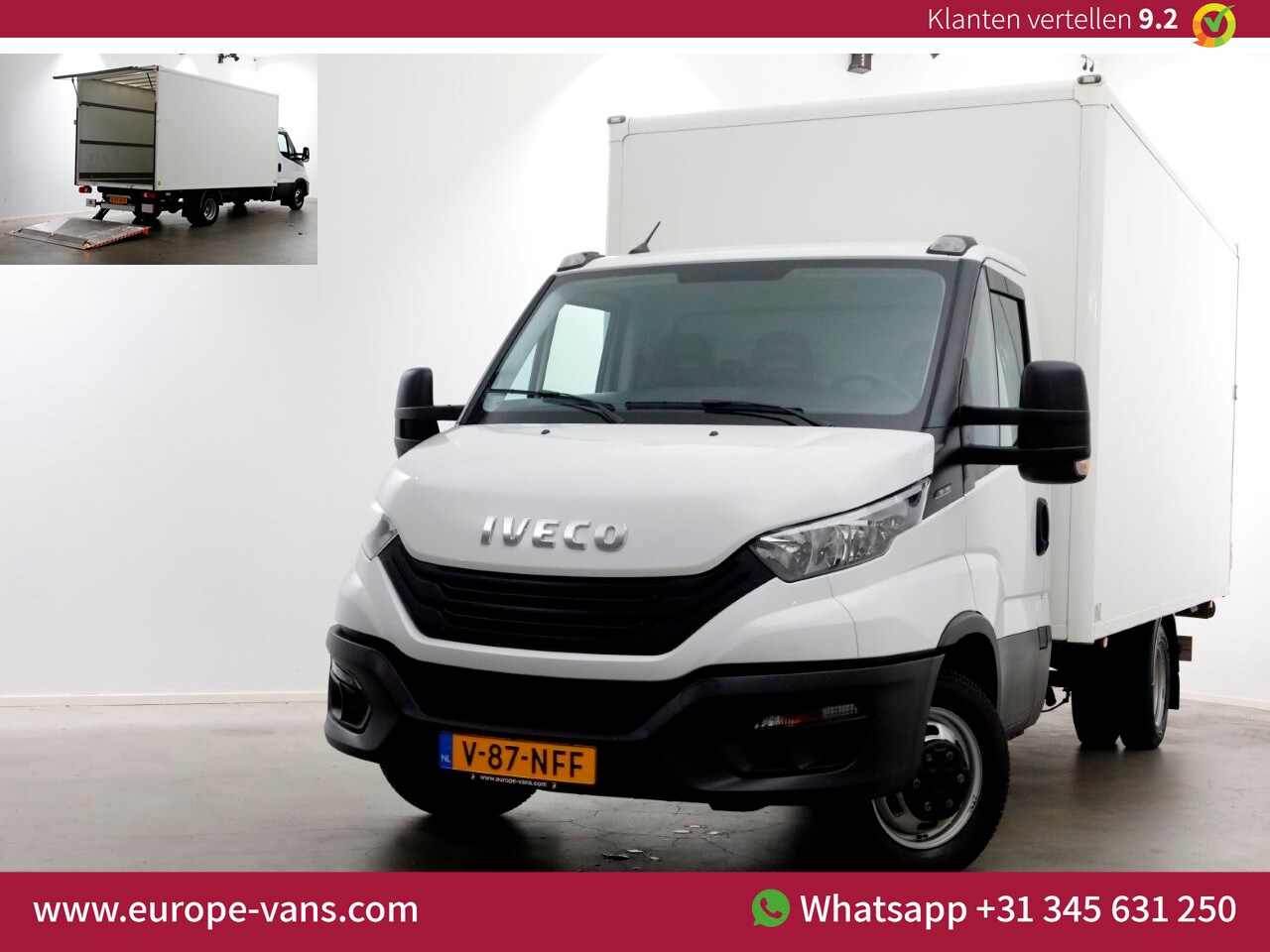 Iveco Daily - 35C16 160pk XXL Bakwagen met laadklep L449/B215 01-2024 - AutoWereld.nl