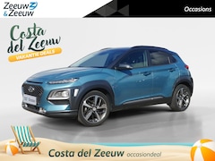 Hyundai Kona - 1.0T Premium | Leder | Elektrische stoelverstelling | Navigatie | Camera | Two-tone |