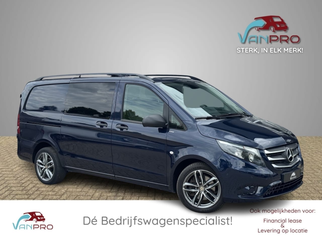 Mercedes-Benz Vito - 119 CDI Lang GB / Navi / Trekhaak 2500kg / Cruise - AutoWereld.nl