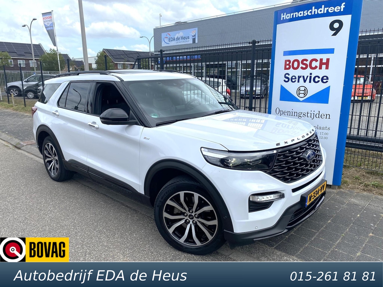 Ford Explorer - 3.0 V6 EcoBoost PHEV 457pk ST-Line 7-persoons NL-auto met o.a. stoelventilatie/-verwarming - AutoWereld.nl