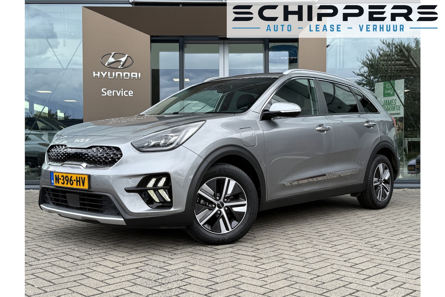 Kia Niro - 1.6 GDi PHEV DynamicPlusLine | Leder | Navigatie | 16'' Velgen | Plug-In Hybride | - AutoWereld.nl