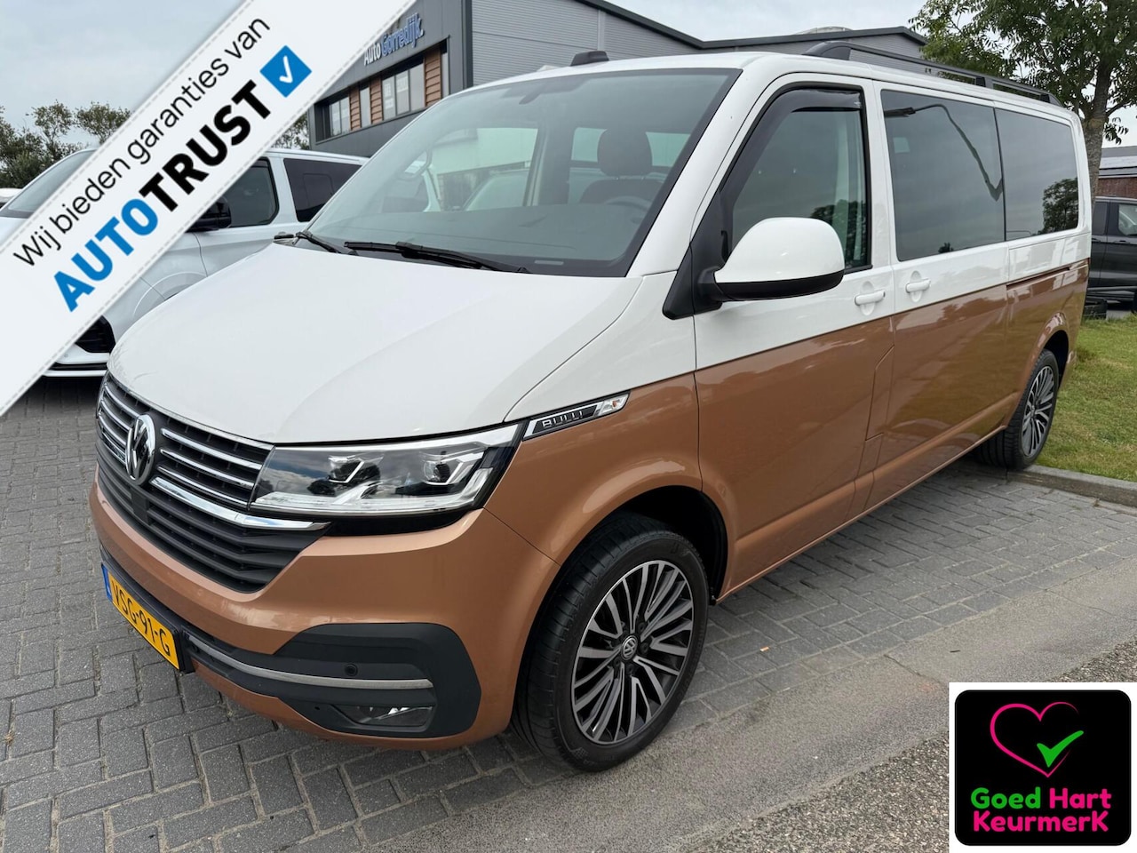 Volkswagen Transporter - 2.0 TDI L2H1 31 DC 4Motion Bulli T6. 204PkDubbele Cabine DSG 31 L2H1 DIG. COCKPIT ADAPT. C - AutoWereld.nl