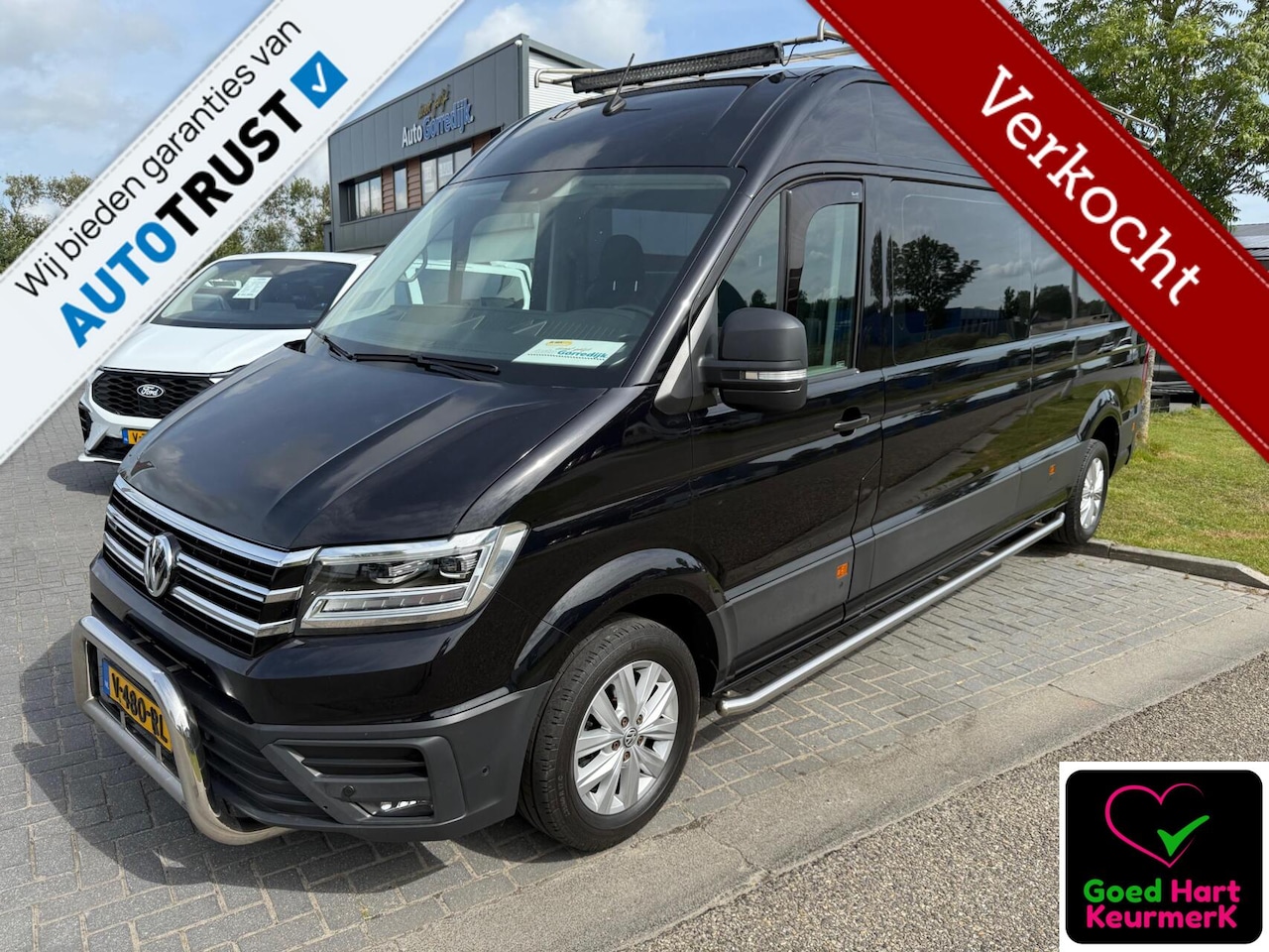 Volkswagen Crafter - Bestel 35 2.0 TDI L4H3 DC 4Motion Highline 177Pk AUT8 DC Dubbel Cabine 6 Pers. LUCHTVERING - AutoWereld.nl