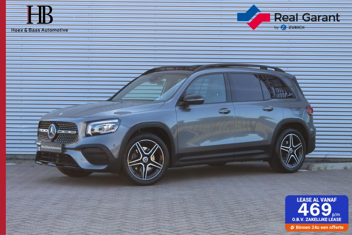 Mercedes-Benz GLB - 200 AMG/Pano/5 pers/Carplay/Night/Camera/Sfeer - AutoWereld.nl