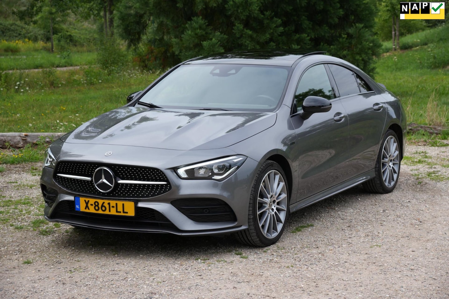 Mercedes-Benz CLA-Klasse - 250e AMG, Garantie, Pano, Sfeer, Camera, Navi Augmented Reality, Auto Park, Stoelverwarmin - AutoWereld.nl