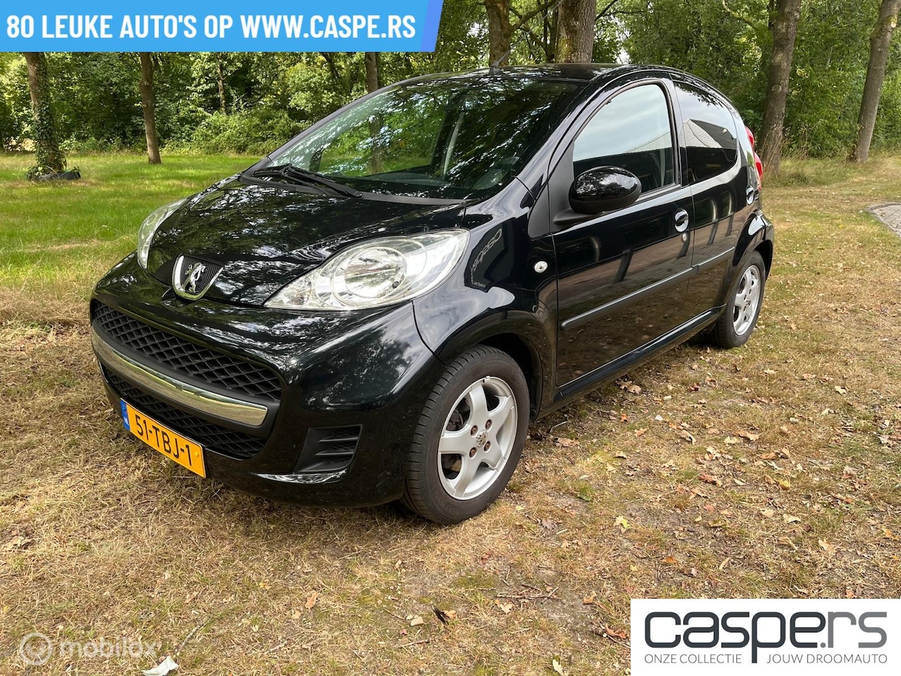 Peugeot 107 - 1.0-12V Black & Silver - AutoWereld.nl