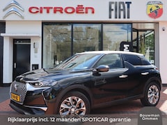 DS 3 Crossback - E-TENSE Elektrisch 136PK Executive, Rijklaarprijs | Adaptieve Cruise Control | HUD | Navig