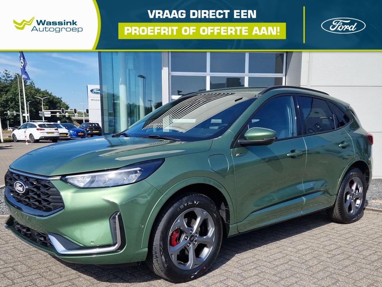 Ford Kuga - 2.5 PHEV 243pk e-CVT ST-Line X | Trekhaak | Winter pack | Navigatie | Achteruitrij camera - AutoWereld.nl