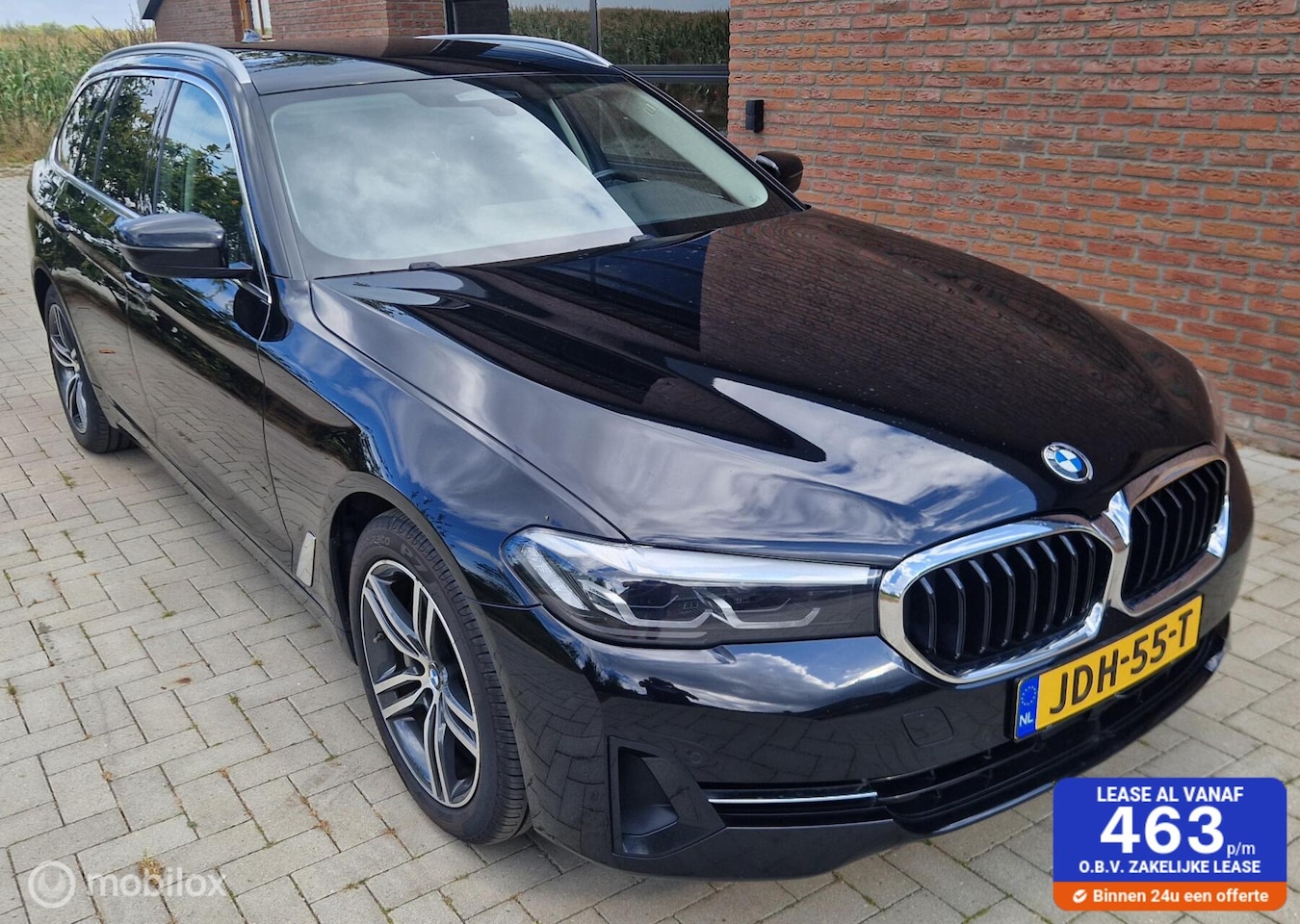 BMW 5-serie Touring - 530e Business Edition Plus Leer Elektr - AutoWereld.nl