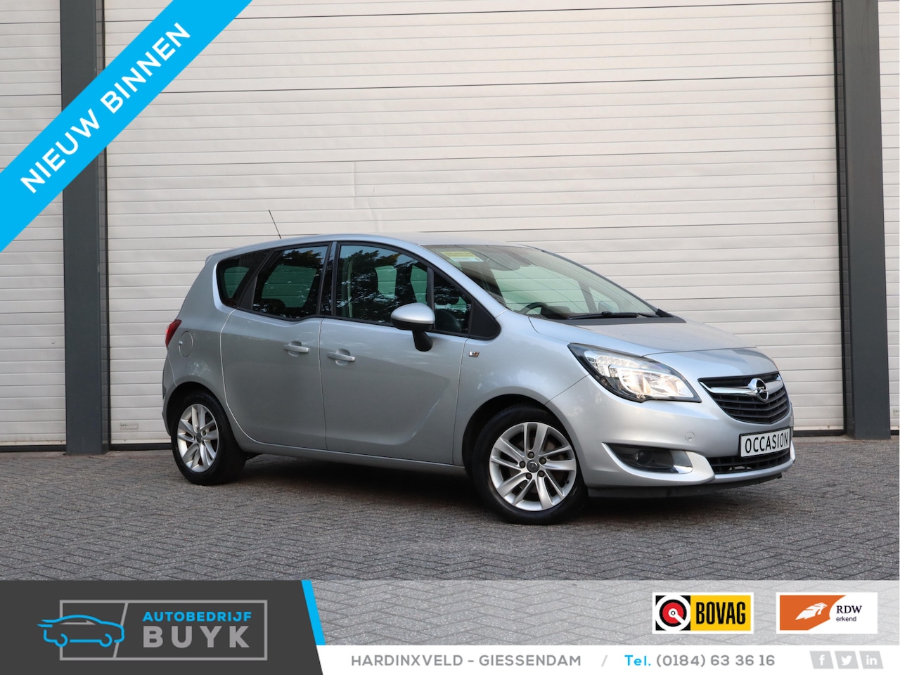 Opel Meriva - 1.4 Turbo Design Edition 120PK NAVI | TEL | CLIMATE | PARK - AutoWereld.nl