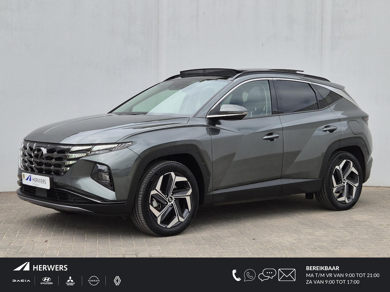 Hyundai Tucson - 1.6 T-GDI PHEV Plug-in Premium Sky 4WD Automaat / Trekhaak afneembaar / Trekgewicht 1350 k - AutoWereld.nl