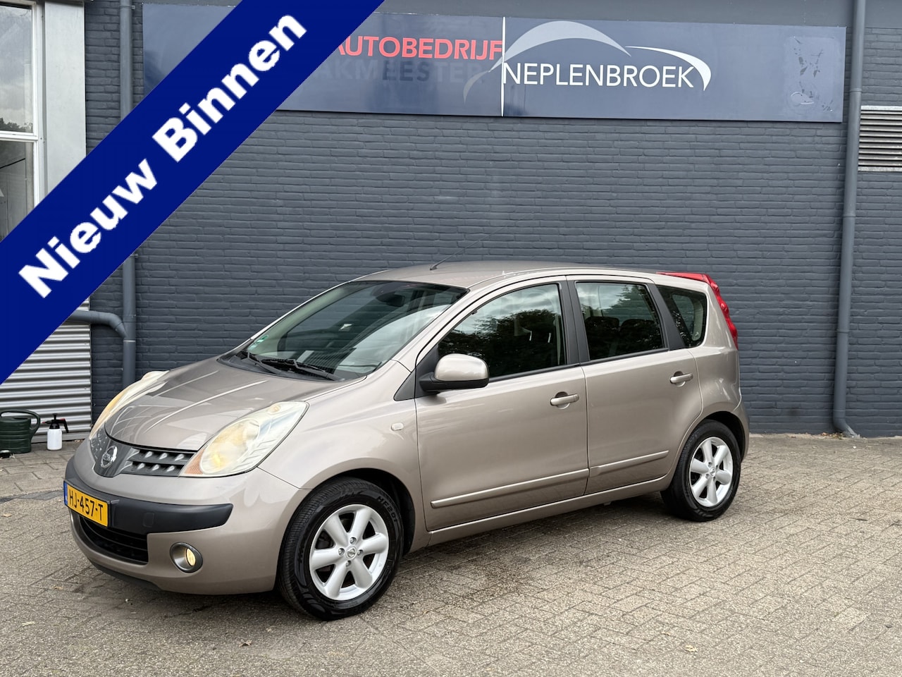 Nissan Note - 1.4 Pure Bj 2006 hoge zit Airco,Clima,Cv,15inch Goed onderhouden !! - AutoWereld.nl