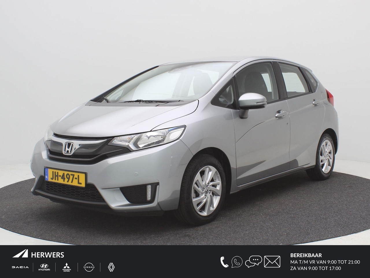 Honda Jazz - 1.3 i-VTEC Comfort AUTOMAAT / Airco / Cruise Control / Navigatie middels Apple CarPlay & A - AutoWereld.nl