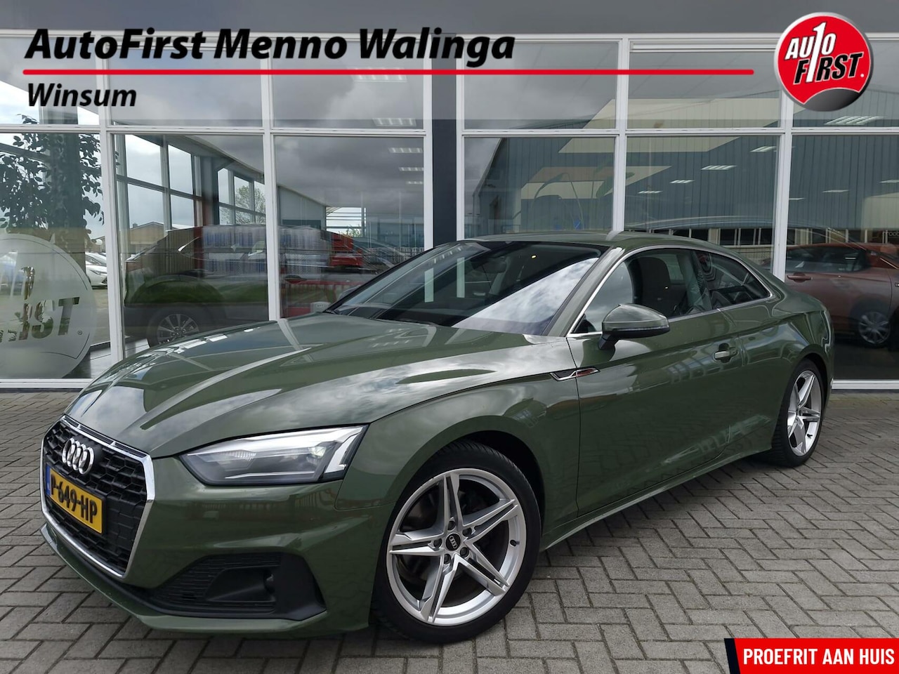 Audi A5 Coupé - 35 TFSI Pro Line| Clima | PDC | Unieke Kleur | 57000km | - AutoWereld.nl