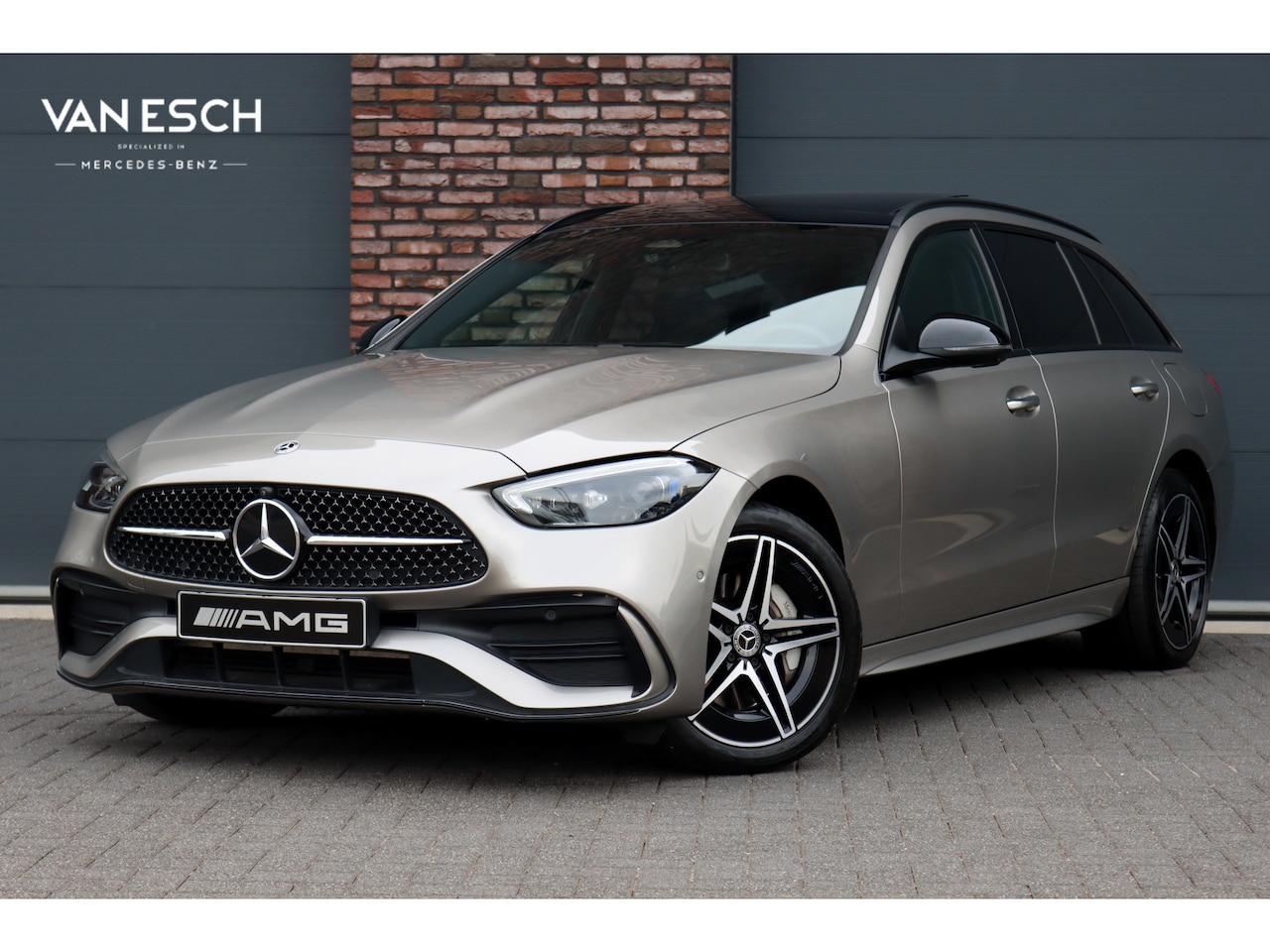 Mercedes-Benz C-klasse Estate - 300 de AMG Line | Distronic | Panoramadak | Memory | Burmester | Digital Light | HUD | Ver - AutoWereld.nl