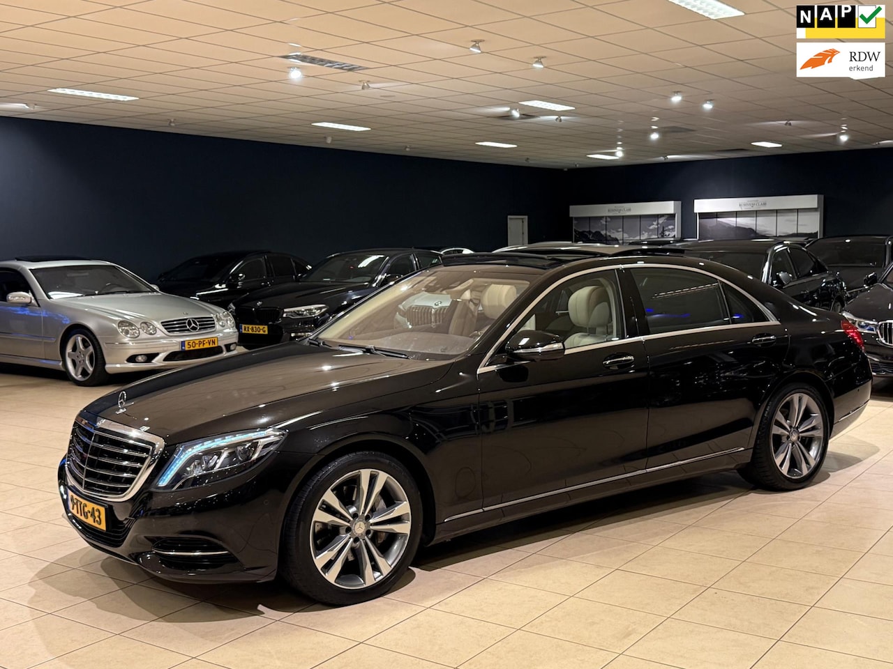 Mercedes-Benz S-klasse - S350 d 4M BlueTEC Lang|3D-Burm|Pano|BTW|Chauffeur-pakket - AutoWereld.nl