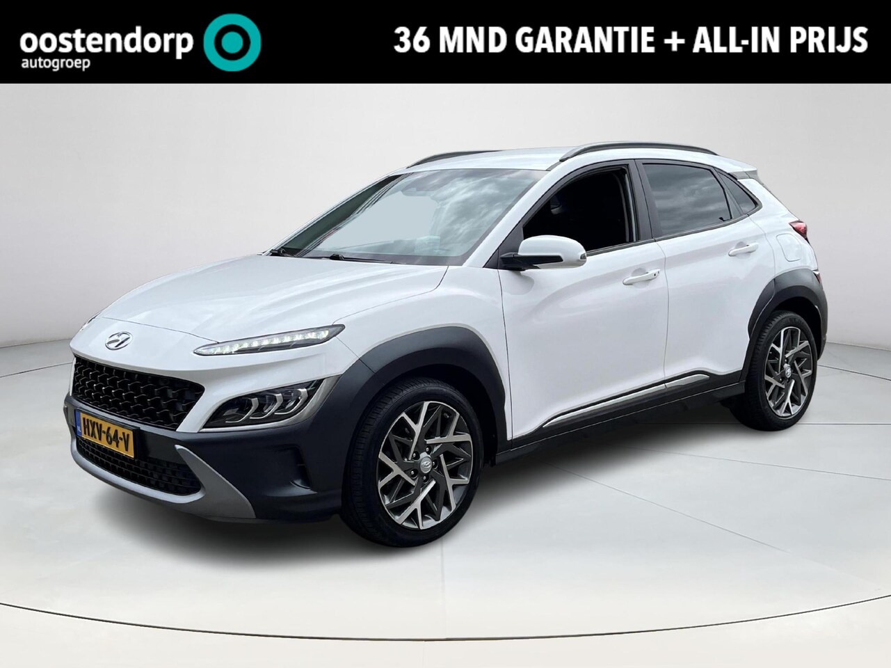 Hyundai Kona - 1.6 GDI HEV Fashion | Rijklaarprijs! | Achteruitrijcamera | HUD | Apple Carplay/Android Au - AutoWereld.nl