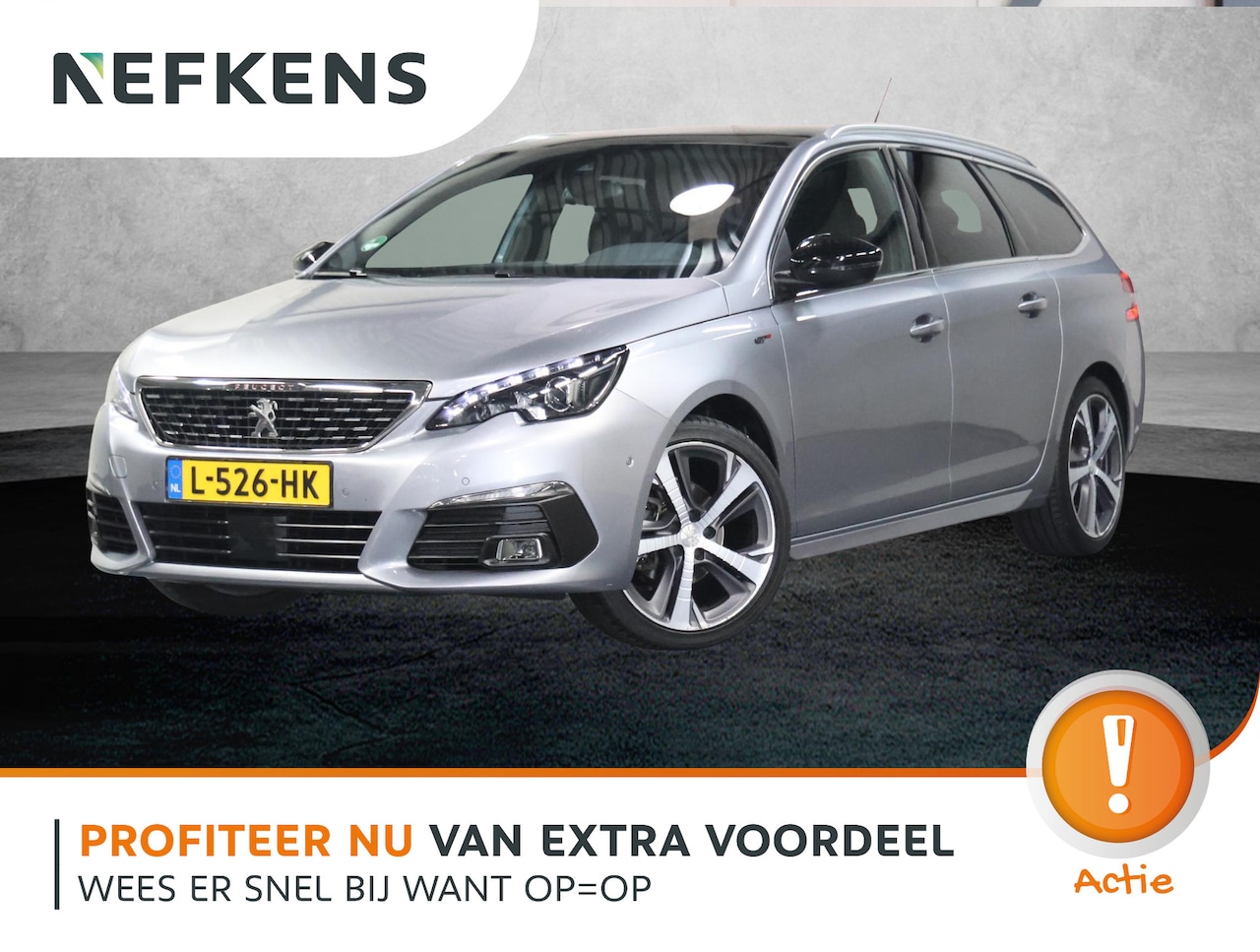 Peugeot 308 SW - 130PK HDi GT | AppleCarPlay/AndroidAuto | Glazendak | Navigatie | Cruise Control | Climate - AutoWereld.nl