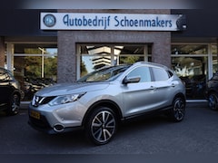 Nissan Qashqai - 1.2 Tekna + PANO 360-CAMERA TREKHAAK LEER RUIT/STOELVERW 19"LMV NAVI CRUISE 2xPDC 2xKEYLES