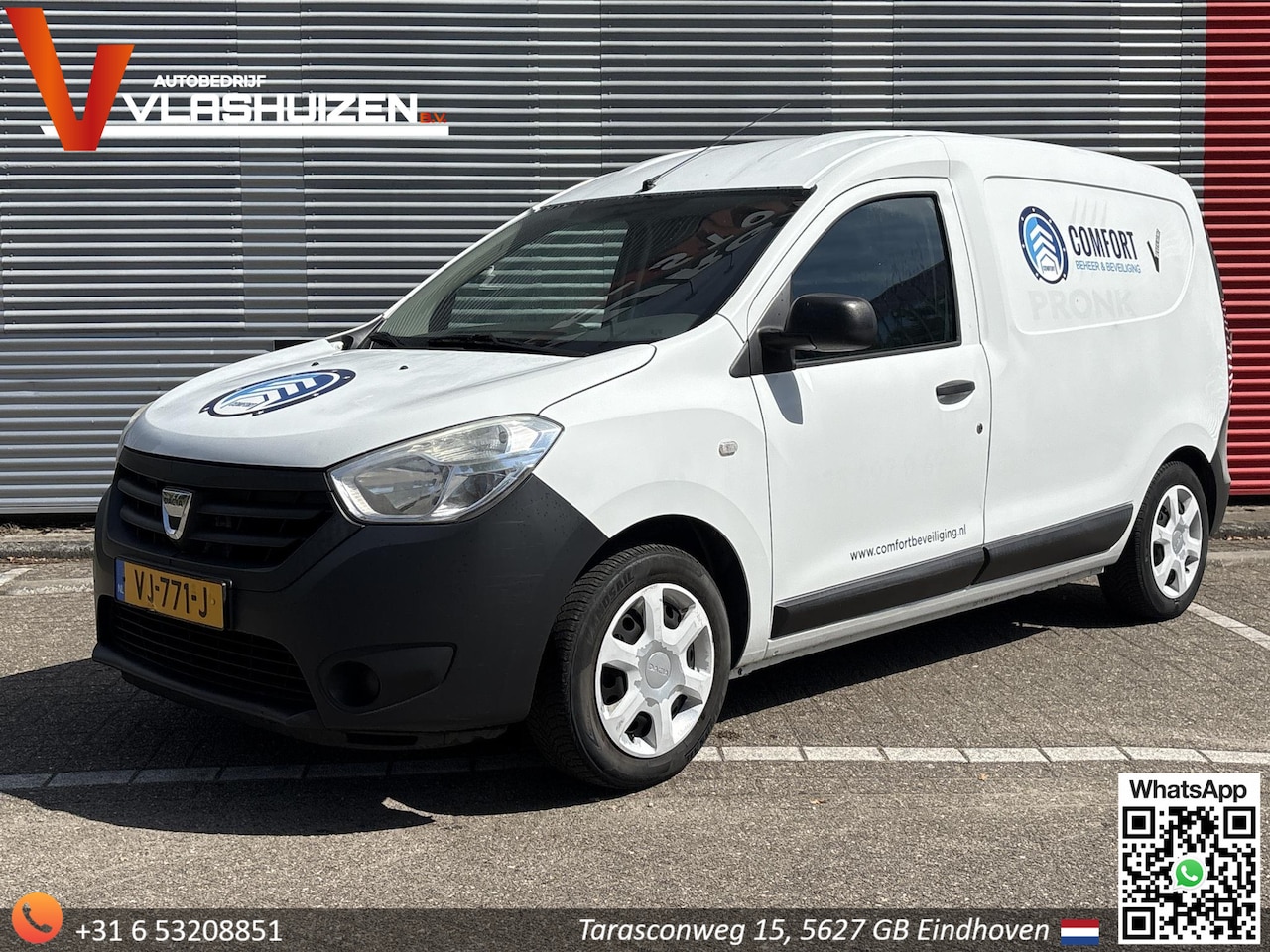 Dacia Dokker - 1.5 dCi 75 Ambiance | € 2.950,- NETTO! | Kasten Inbouw | Airco | Navi | - AutoWereld.nl