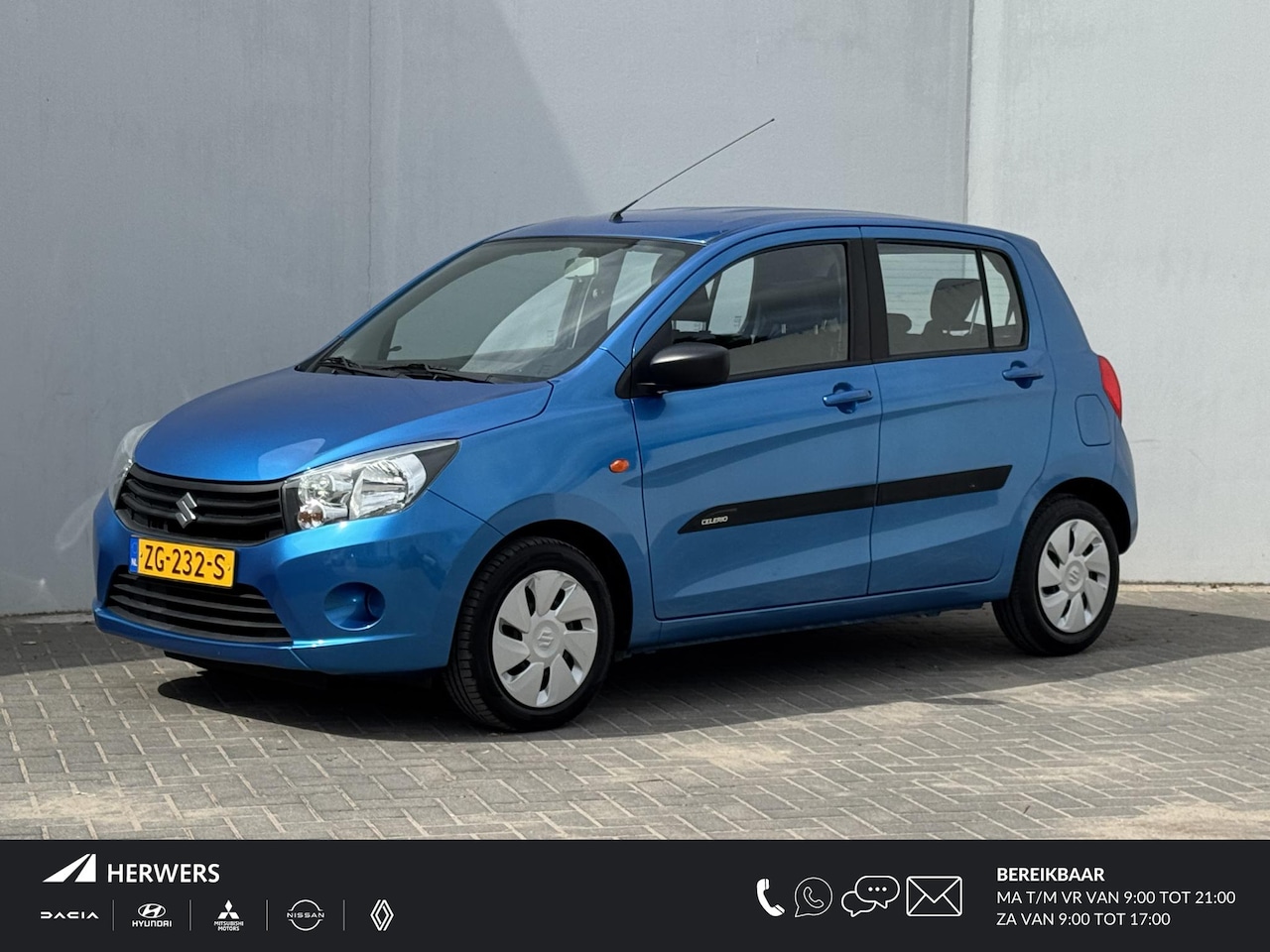 Suzuki Celerio - 1.0 Comfort / Airco / Bluetooth / Elektrische ramen voor / Radio / USB aansluiting - AutoWereld.nl