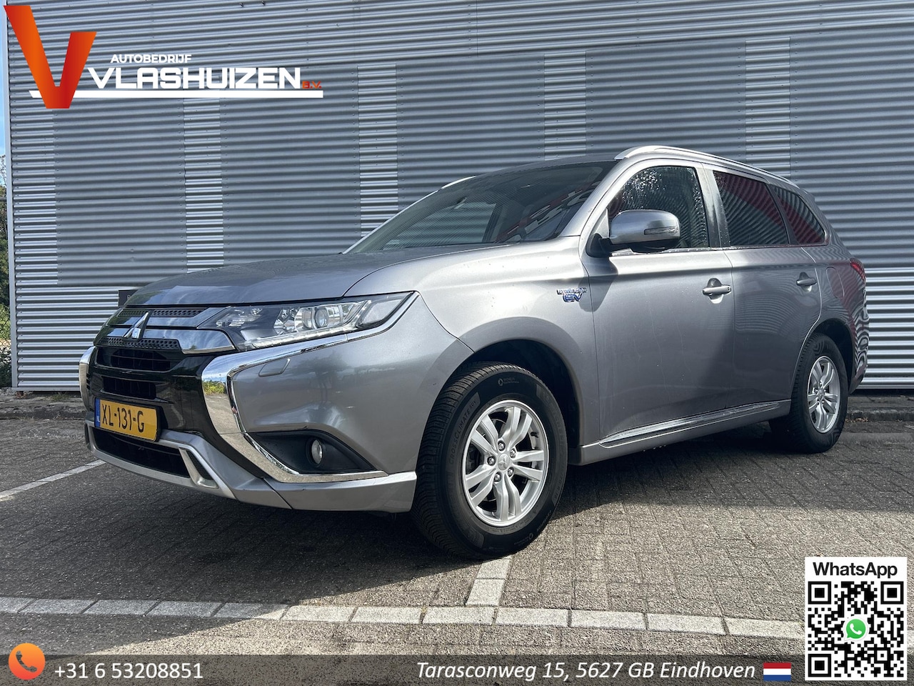 Mitsubishi Outlander - 2.4 PHEV Pure | € 10.700,- NETTO! | Leder | Climate | Cruise | Camera | APK 11-2026 | - AutoWereld.nl